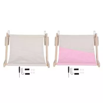 Подоконник для кошек, насест из дерева, прочная конструкция, удобное настенное крепление, прикроватный гамак для кошек Grey