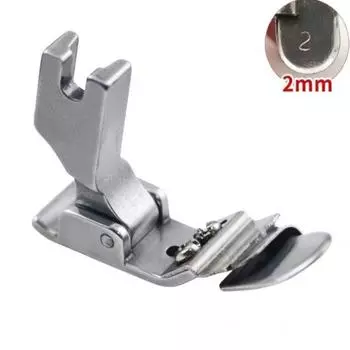 Подол Труба Изогнутая Юбка Подрубочная Лапка Стальная Прижимная Лапка Швейная Машина 2mm