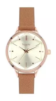 [Подписаться] Часы Fragola Cut Glass H04321A-1 CA женские коричневые