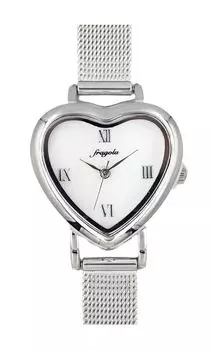 [Подписаться] Часы Fragola Heart Mesh Belt Watch N00224S-1 SV женские серебряные