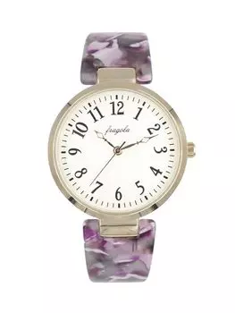 [Подписаться] Часы fragola Maru Aceti Bangle Watch N02224S-3 PU женские фиолетовые