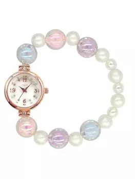 [Подписаться] Часы fragola Motif Bead Watch N01322S-5 PGCANDY Ladies Multicolor