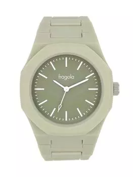 [Подписаться] Часы Fragola Octagonal Bezel Plastic Watch N02624S-2 KA Womens Green