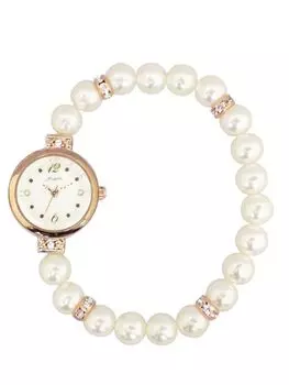 [Подписаться] Часы fragola Pearl Bracelet Watch N06618A-5 PG Women s White