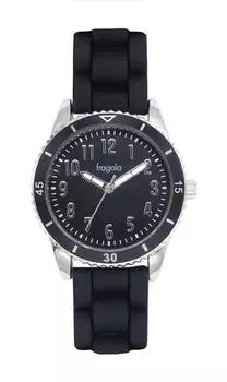 [Подписаться] Часы Fragola Rubber Band Watch N01523S-1 BK женские черные