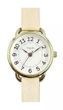[Подписаться] Часы fragola Simple Belt Watch N05123A-1 IV Women s Ivory