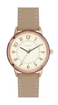 [Подписаться] Часы fragola Stylish Watch H00623S-1 PG/MOC женские коричневые