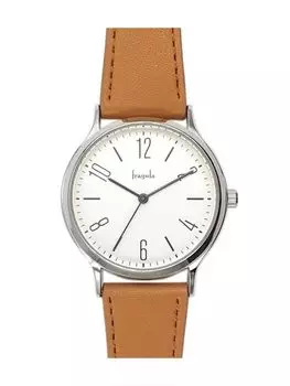 [Подписаться] Часы Fragola Watch Sweatproof Belt 10 ATM Водонепроницаемые часы H01121S-1 SVCA женские коричневые