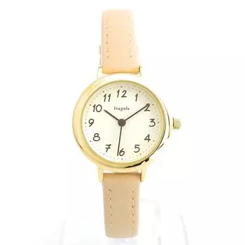 [Подписаться] Часы Fragola Watch Sweatproof Belt 10 ATM Water Resistant H00921S-1 GDBE Womens Beige
