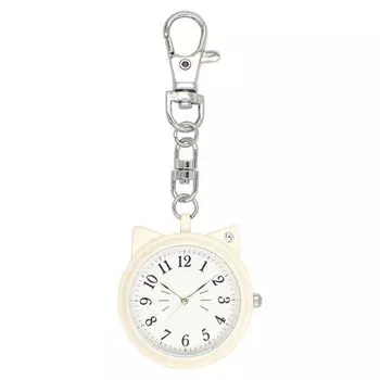 [Подписаться] карманные часы follow catmint cat брелок часы N02723S-0 IV женские