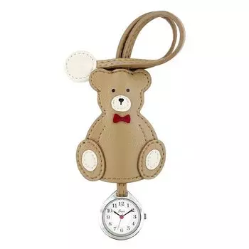 [Подписаться] Карманные часы Hoock Bear Hang Watch E04923A-6 MOC женские