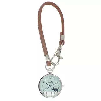 [Подписаться] Карманные часы IWAWP catmint piano cat strap watch N04123A-0 GR женские