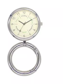 [Подписаться] Карманные часы Подписаться TRAVEL SERIES 2WAY Stand Watch H02623S-0 SV/GD Ladies