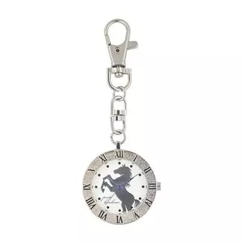 [Подписаться] карманные часы portebonheur horse charm watch N02424S-0 SV женские