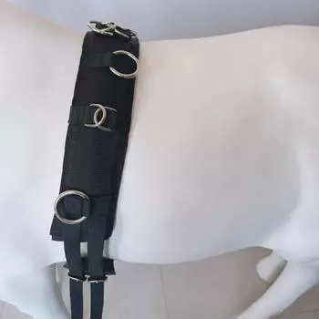 Подпруга для седла вестерн, регулируемая, легко крепится, дышащая, удобная для тренировок XL