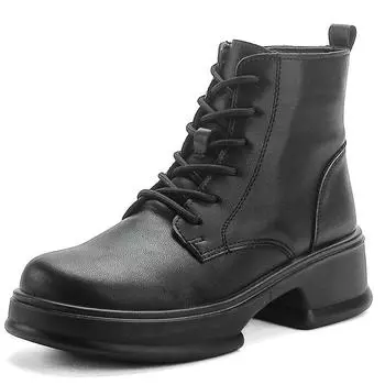 Подробнее об этом товаре Женские зимние повседневные ботинки на платформе с высоким берцем для женщин Dr Martens 40 чёрный