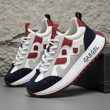 Подростковые кожаные туфли на шнуровке с низким верхом, корейская версия, модная обувь на шнуровке, осенне-зимняя повседневная обувь для путешествий на открытом воздухе 39