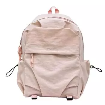 Подростковый школьный рюкзак Женский рюкзак большой вместимости Компьютерный дорожный рюкзак Small розовый