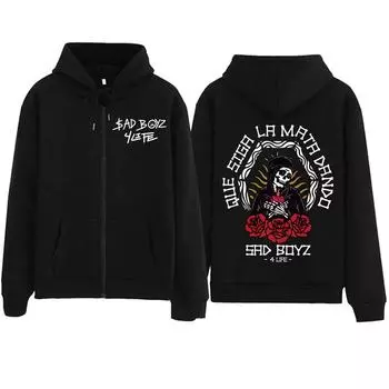 Подросток H Boy 4 Life Zip свитер Harajuku пуловер Топ Толстовка Уличная одежда Подарок фанатам S