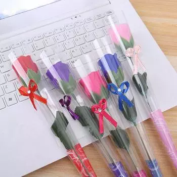 Подруга Годовщина Розы Мыло Цветок Валентина Подарок Искусственные Цветы Поддельные Цветы фиолетовый