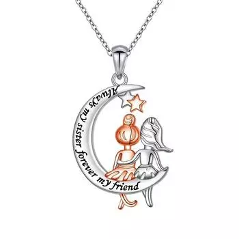 Подруга Подруга Ожерелье Женские Надписи Креативная Мода Роскошь Сестры Подвеска Аксессуары
