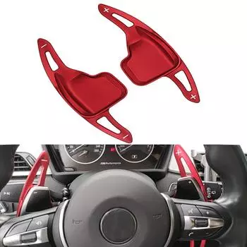 Подрулевой переключатель для BMW F30 F31 F32 F10 F20 F15 F16 X1 X3 X4 X5 X6 1 2 3 4 5 6 7 серии, удлинение рулевого колеса серебряный