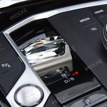 Подрулевые переключатели передач Crystal для BMW ix3 G08 X6 G06 X7 G07 X5 G05 Ручка коробки передач G21 F44 F48 F49 G28 G70 G26 G20 Ручка переключения передач