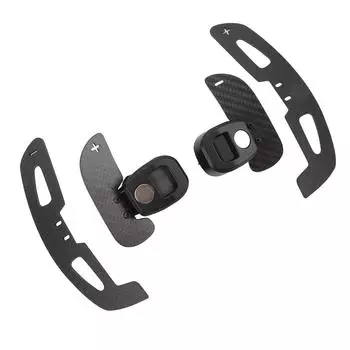 Подрулевые переключатели передач магнитные из углеродного волокна удлинители для A45 W176 A35 A45 A45S W177 V177 C43 C63 C63S W20 чёрный