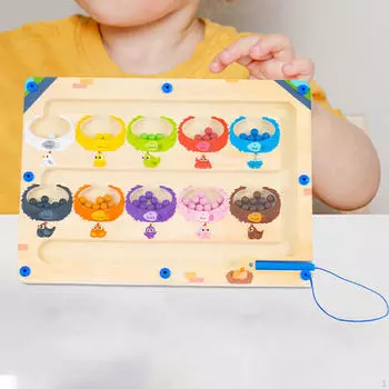 Подсчет цветов, обучающая игра-головоломка, интерактивная для путешествий, подарок