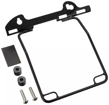 Подседельная сумка Kijima Bike Parts стальная, совместимая с DHW, левосторонний тип, черный FXLR/FXLRS ( 18-) Все в одном HD-07908 чёрный