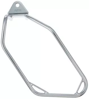 Подседельная сумка Kijima Bike Parts стальная, совместимая с DHW FLSTN, левая сторона, хромированная FXST( 03- 05) ФЛСТФ( 03- 06) HD-08027