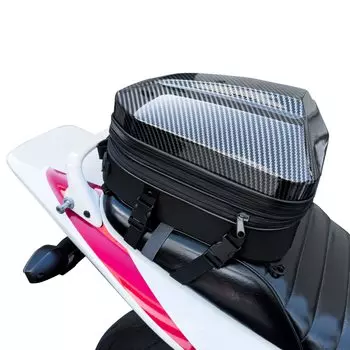 Подседельная сумка Ray Leaf Carbon Touring Bag, вместительная сумка для шлема с функцией расширения, карман для сортировки, устойчивый к царапинам от воды, легкий в использовании рюкзак 2WAY через плечо
