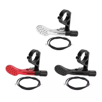 Подседельный штырь для горного велосипеда, комплект для дистанционного управления, регулируемая ручка из алюминиевого сплава, велосипедные детали Red