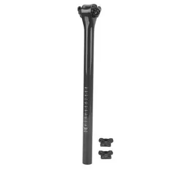 Подседельный штырь для шоссейного велосипеда из углеродного волокна, сверхлегкий амортизирующий велосипедный аксессуар для замены 1,2 X 15,7 дюйма 1.2 X 15.7in