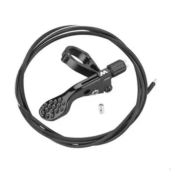 Подседельный штырь для велосипеда, рычаг дистанционного управления, переключатель передач для велосипеда, легкий, сменный чёрный