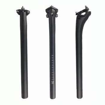 Подседельный штырь PLATT Carbon, ультралегкий, 3K, матовый, для горного велосипеда, амортизация вибрации, мм, горы/дороги 25,4/27,2/30,8/31,6 350/400