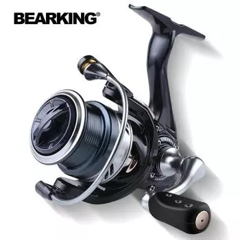 Подшипник Bearking Brand Hades 7BB из нержавеющей стали 5.2:1 система сопротивления рыболовной катушки, максимальная мощность 17 фунтов, спиннинг, рыболовная катушка 2000 Series