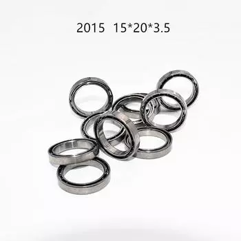 Подшипники 10шт 2015 г. 15*20*3,5(мм)