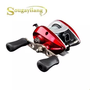 Подшипники для рыболовных катушек Водонепроницаемая правая ручная спиннинговая рыболовная катушка с леской красный