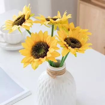 Цветы имитации подсолнуха