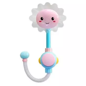 Подсолнух душ игрушка для купания ребенка игрушка для игр в воде игрушка для душа цветок, корейские игрушки для ванны