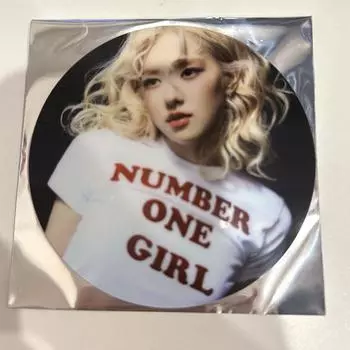 Подстаканник акриловый BLACKPINK ROS ROSIE, б/у, Cafe Limited Benefits