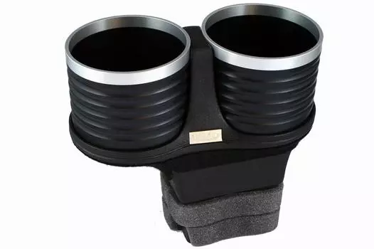 Подстаканник ALCABO черный / кольцевой стакан Bentley Continental GT / GTC / Flying Spur правый / AL-B201BS для левостороннего расположения руля