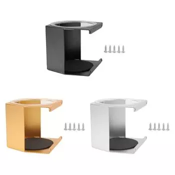 Подстаканник для автофургона из алюминиевого сплава с шумоподавлением, многофункциональный держатель для бутылок с водой и напитков для лодки M Gold