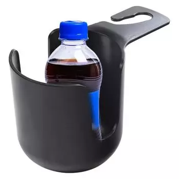 Подстаканник для автомобильного сиденья, подвешиваемый держатель для напитков на заднее сиденье автомобиля, простая установка, органайзеры для салона автомобиля, многофункциональные крючки для сумок красный