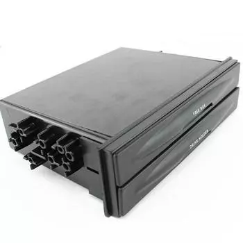 Подстаканник для автомобиля, двойной Din, держатель для напитков, карманный ящик для хранения радио, черные аксессуары