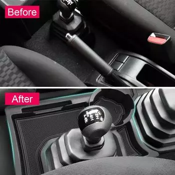 Подстаканник для автомобиля Ящик для хранения для Jimny 2019-2024 Механическая коробка передач ABS Аксессуары для салона автомобиля