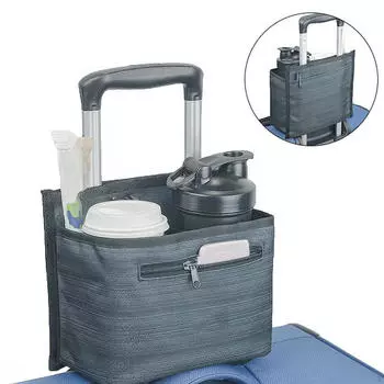 Подстаканник для багажа с функцией «свободные руки», тележки для покупок с напитками, ремонт, агенты 23x12x21cm