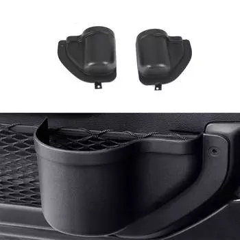 Подстаканник для хранения в передней задней двери автомобиля, лоток для Jeep Wrangler JL JLU Sports Rubicon Gladiator JT 2018 2019 2020