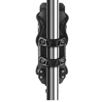 Подстаканник для мотоцикла 22 мм-25 мм, защитный бампер, держатель для бутылки с водой, вращающийся на 360°, расширяемая конструкция для велосипеда, мотоцикла, квадроцикла чёрный